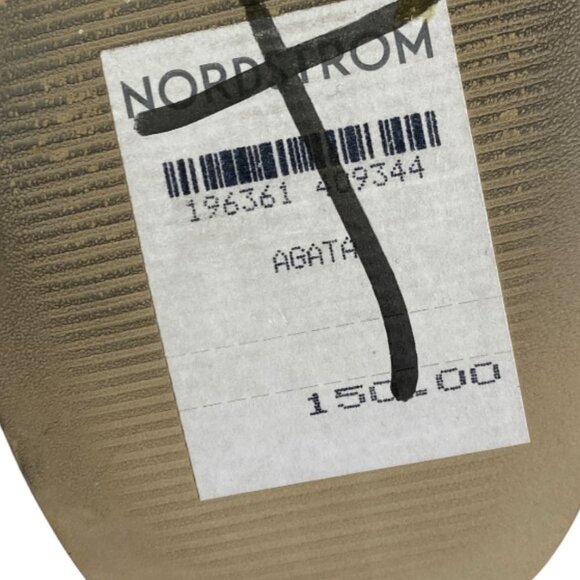 NWT Steve Madden Agata Platform Heels Bone Beige Patent Faux Leather Size 5.5 - Picture 12 of 16